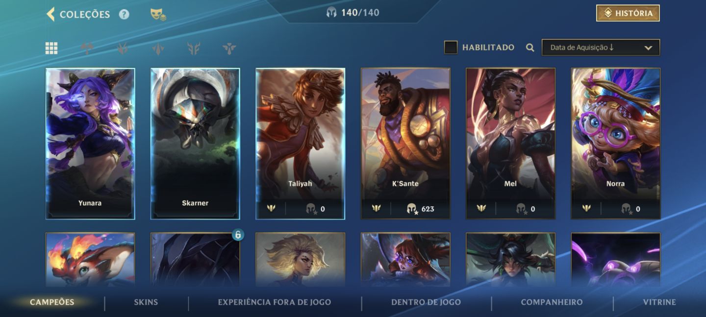CONTA RIOT COMPLETA PC + WILD RIFT R$ 1.017 INVESTIDOS