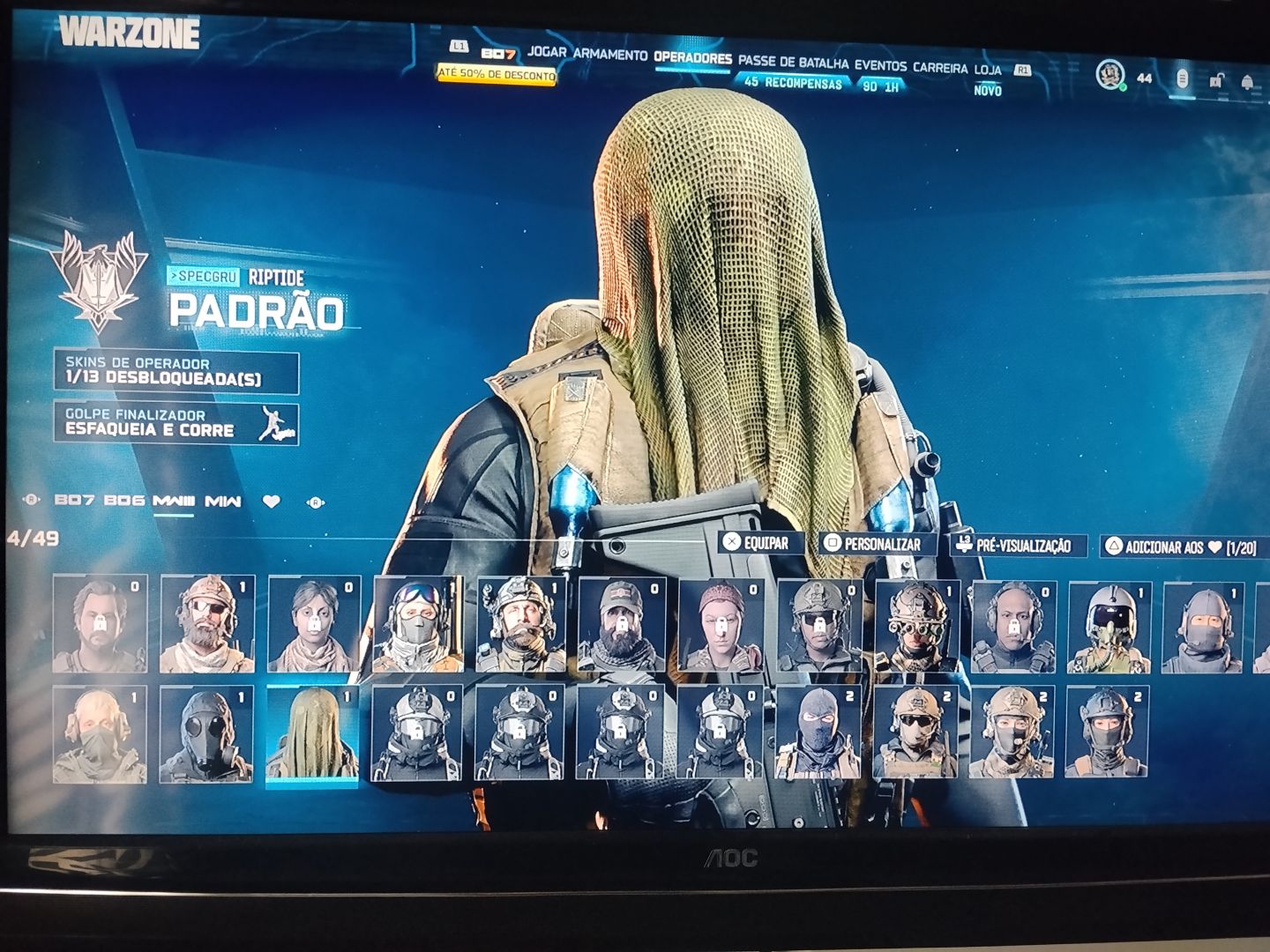 CONTA WARZONE UPADA NO MAX A VENDA + CAMOS VIDRO ESTELAR
