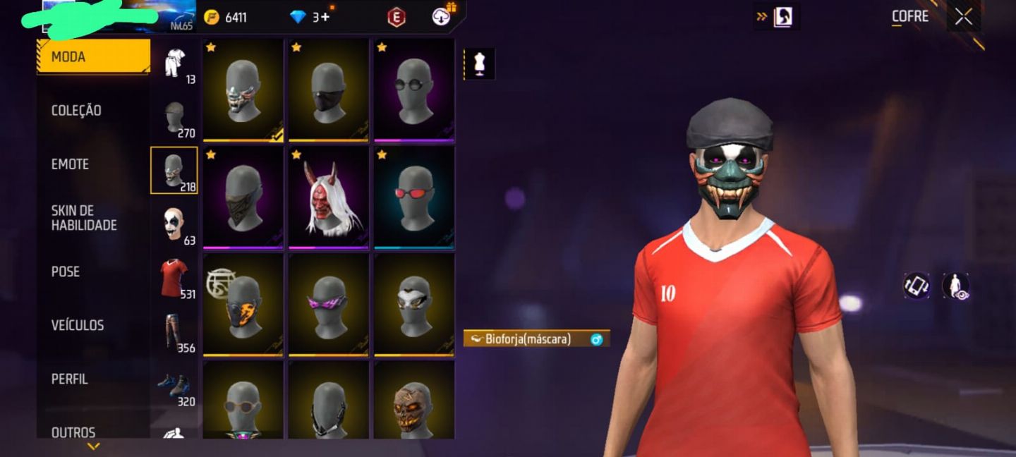 CONTA DE FREE FIRE PARA GEMADA