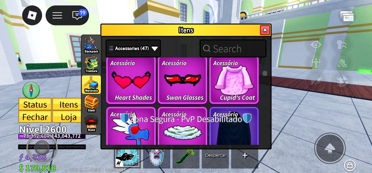 Conta blox fruits Gemada