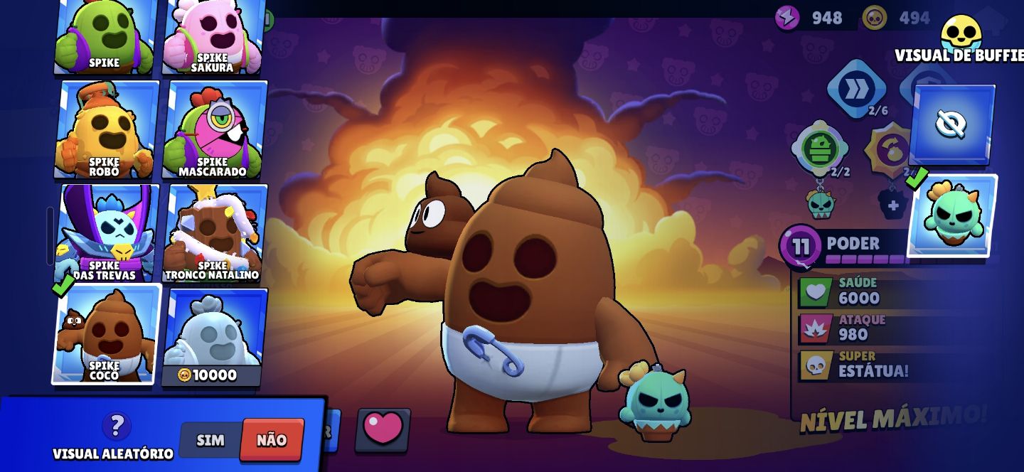 CONTA BRAWS STARS MAIS DE R$2000 GASTOS + DE 250 SKINS + 44K TROFÉUS