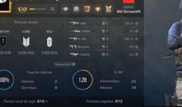 STANDOFF CONTA COM ITEIS RARO