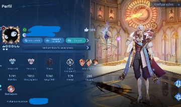 Conta Honor of Kings | Com SKIN LIMITED | Nobreza 6 | Lv 105