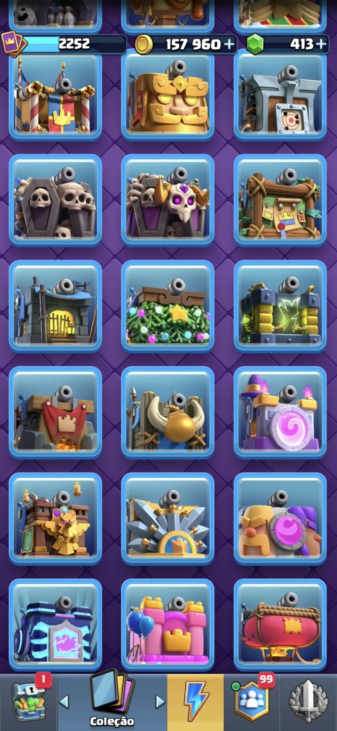 Conta Clash Royale Full 16