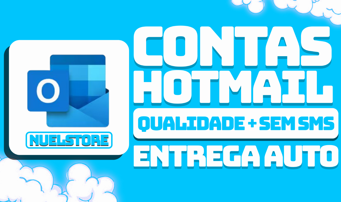 [10x - 50x] CONTAS HOTMAIL - MICROSOFT OUTLOOK EMAIL [ENTREGA RÁPIDA]
