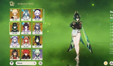 Conta Genshin AR 56 | Nefer Premium