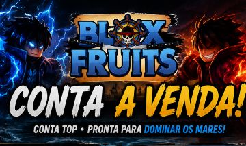 CONTA DE BLOX FRUITS COM DARK BLADE E V4