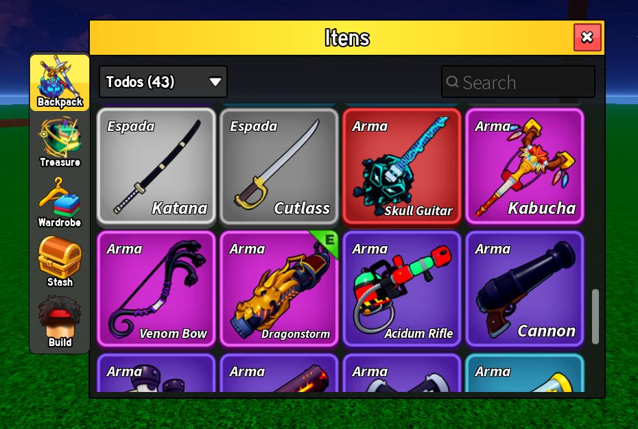 Conta roblox upada em jogos