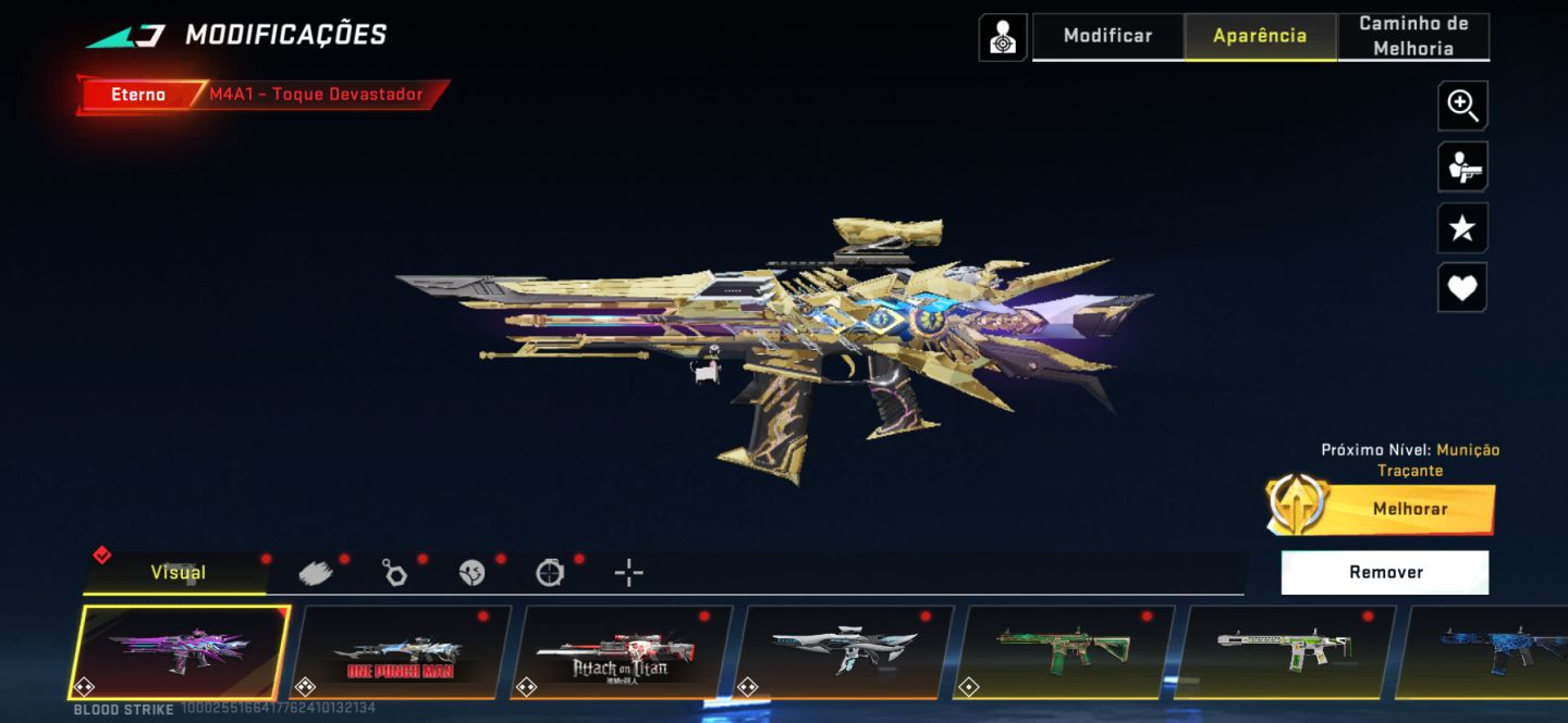 BLOOD STRIKE LVL 50 | 5 SKINS ETERNAS | LEIA A DESCRIÇÃO