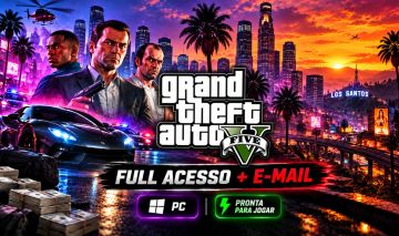 GTA 5 ONLINE | CONTAS FULL ACESSO + EMAIL | KEY ROCKSTAR PC | PROMOÇÃO