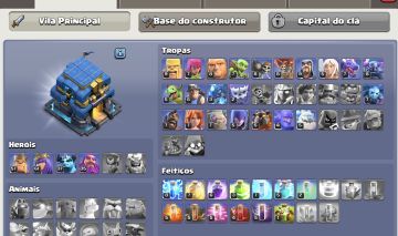 CONTA DE CLASH OF CLANS - CV 12