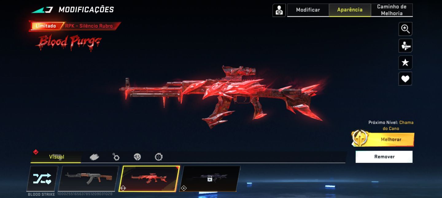 CONTA BLOOD STRIKE COM SKINS, LENDÁRIAS, LIMITADA E ULTRAS !!