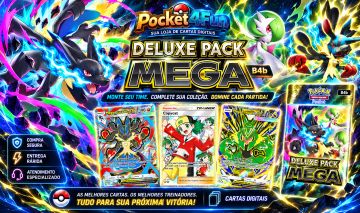 POKÉMON TCG POCKET| JÁ TEMOS TODAS AS CARTAS DISPONIVEIS | TR, FA, RB, Shiny, EX