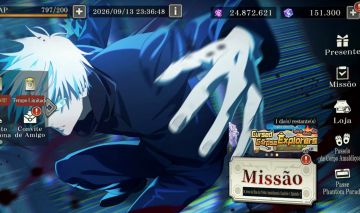 Conta JJK Parede 4 Limitados 151K De cubos 1150 Tickets Gacha Gojo 0.2 Yuta