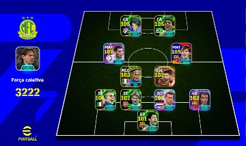 CONTA DE EFOOTBALL FORÇA 3222.