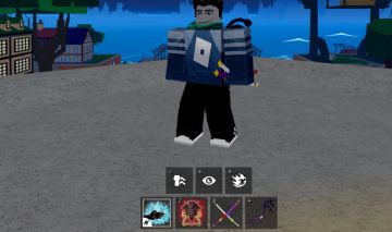 CONTA ROBLOX JOGADA EM VARIOS JOGOS FOCADA EM BLOX FRUIT LV 2550 COM MAMUTE EQ