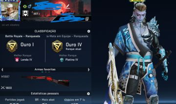 CONTA PARA BLOOD STRIKE: M700 SERAFIM ETERNA LV.5 M1887 LV.96 LENDA IV