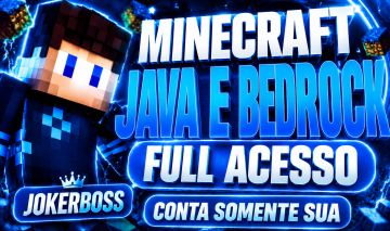 MINECRAFT JAVA E BEDROCK ORIGINAL + BRINDE [ENTREGA AUTOMÁTICA] | FULL ACESSO