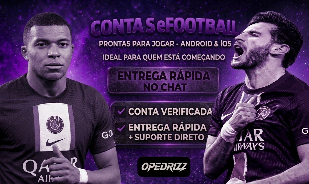 [MENOR PREÇO] CONTAS EFOOTBALL MOBILE NO PRECINHO!