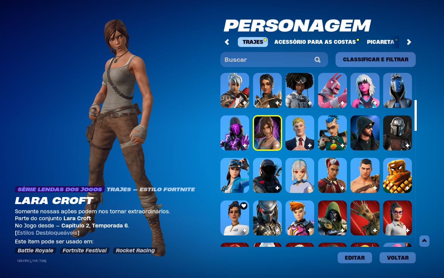 Conta Fortnite com salve o mundo ZERADO E FUNDADOR n aceito trocas, apenas venda