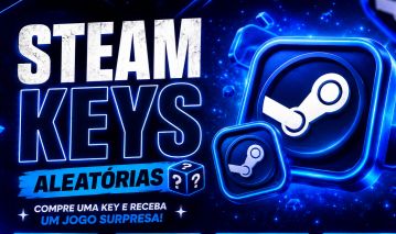 Steam Keys Aleatórias-Receba um Jogo Surpresa!