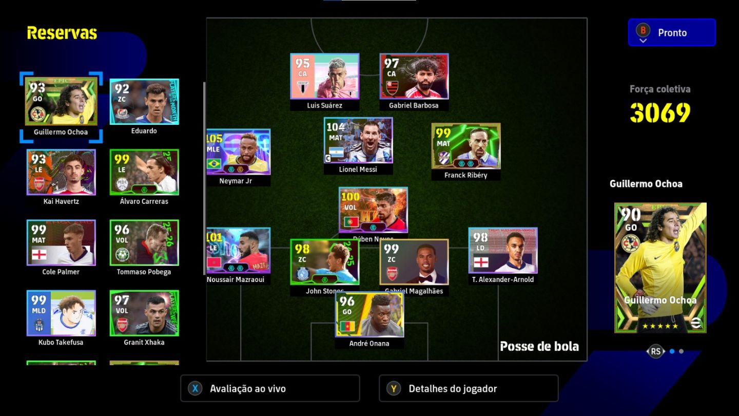 Conta efootball (steam) com o ney blitz novo conta iniciante