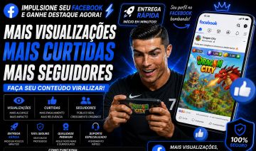 SEGUIDORES FACEBOOK - CURTIDAS E VIEWS - MENOR PREÇO DO SITE