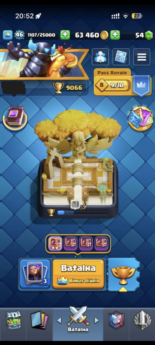 Conta de Clash arena 23 full