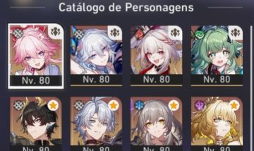 Conta Honkai Endgame Lvl 70