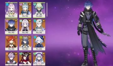 GENSHIN ER 56 - FLINS C2(BIS)+INEFFA C1(BIS)+ MAVUIKA(BIS)+CITLALI + HONKAI STAR