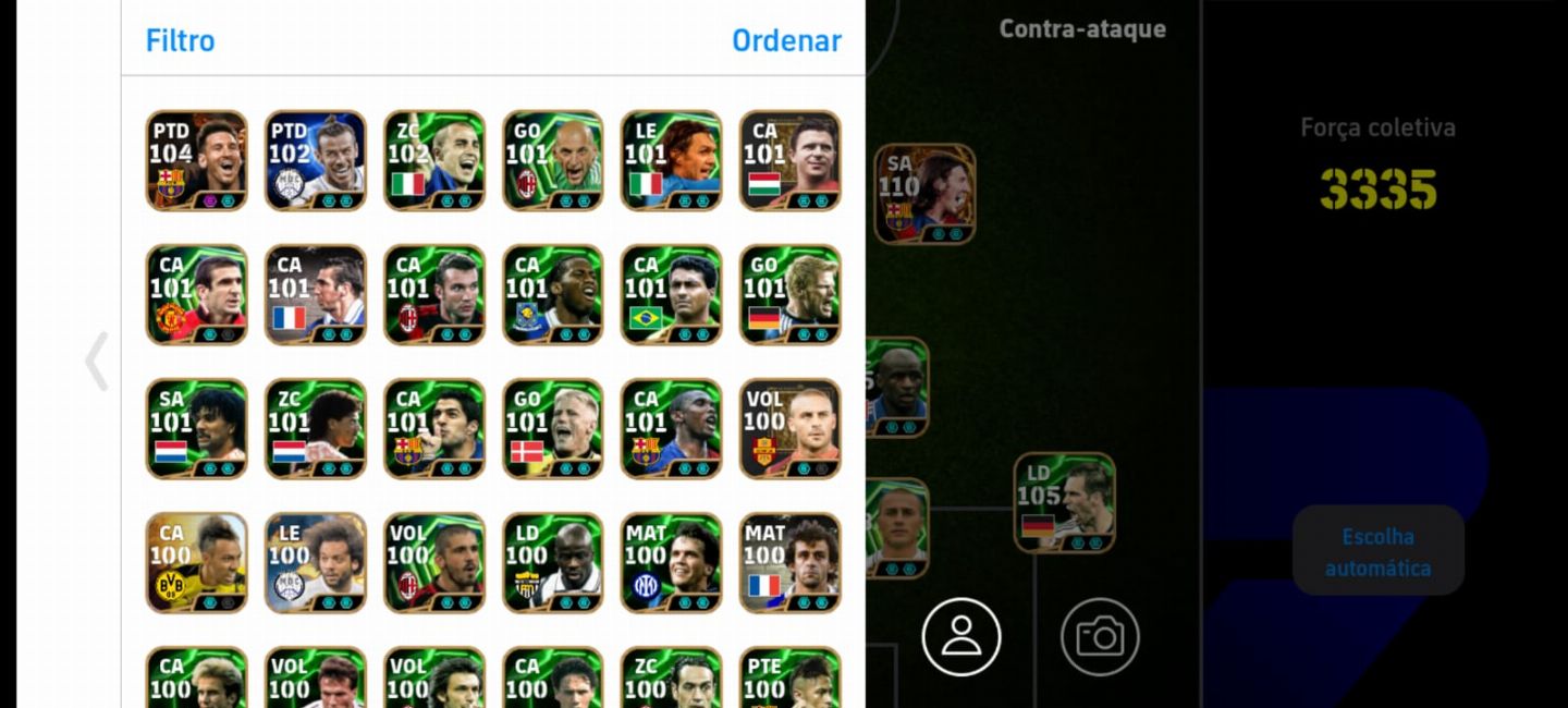 CONTA EFOOTBALL 3341 DE FORÇA | SOMENTE KONAMI ID | NEYMAR NOVO