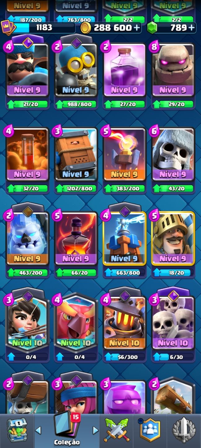 Conta Clash royale, 8k de troféus, com titulo de 8 anos de jogo