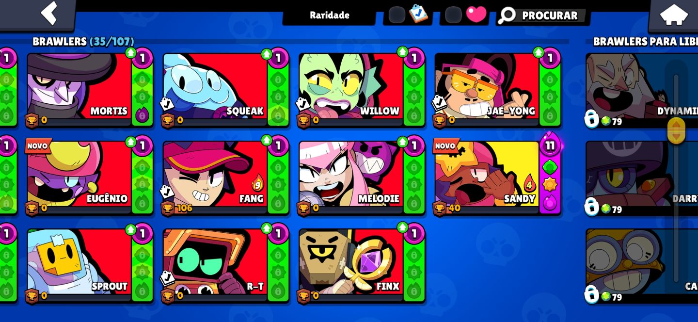 CONTA BRAWL PARA INICIAR