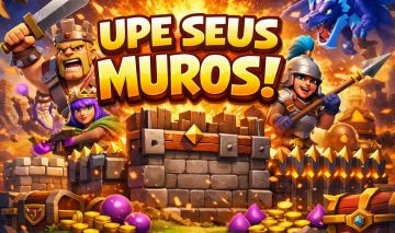 CLASH OF CLANS - SERVIÇO DE UPAR MUROS E FARM | O MAIS RÁPIDO E BARATO DO SITE