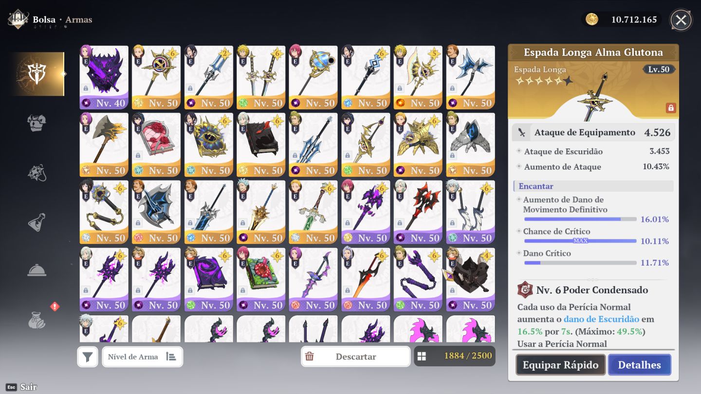 Conta 7Ds Origins Endgame Com Custo Beneficio