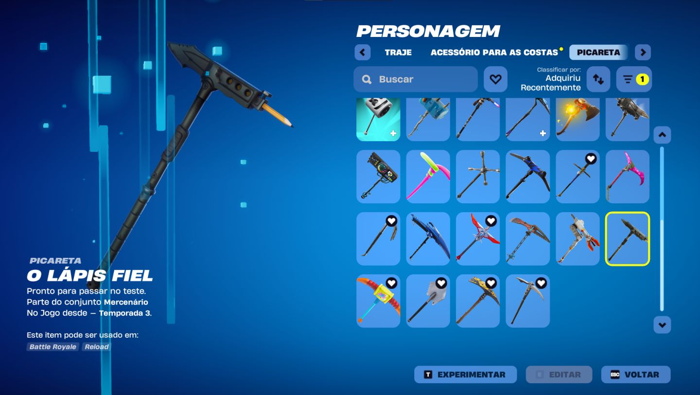 CONTA FORTNITE COM S3 E TUBARAO MAKO