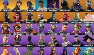 CONTA FORTNITE RARA COM THE REAPER/S3/OMEGA/TAKE THE L/TIDY/ARREBATADOR/