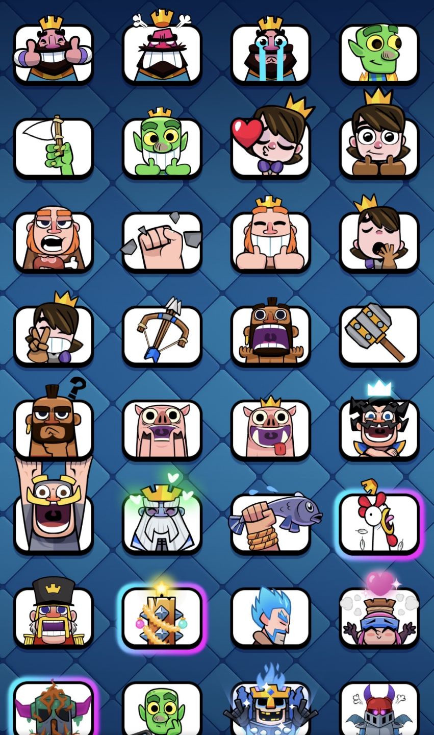 Conta Clash Royale Emblema 10 anos
