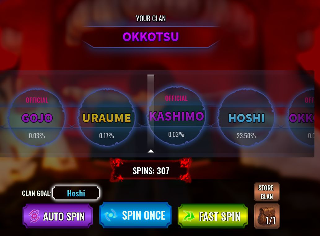 CONTA KAIZEN COM CLAN DO OKKOTSU!!