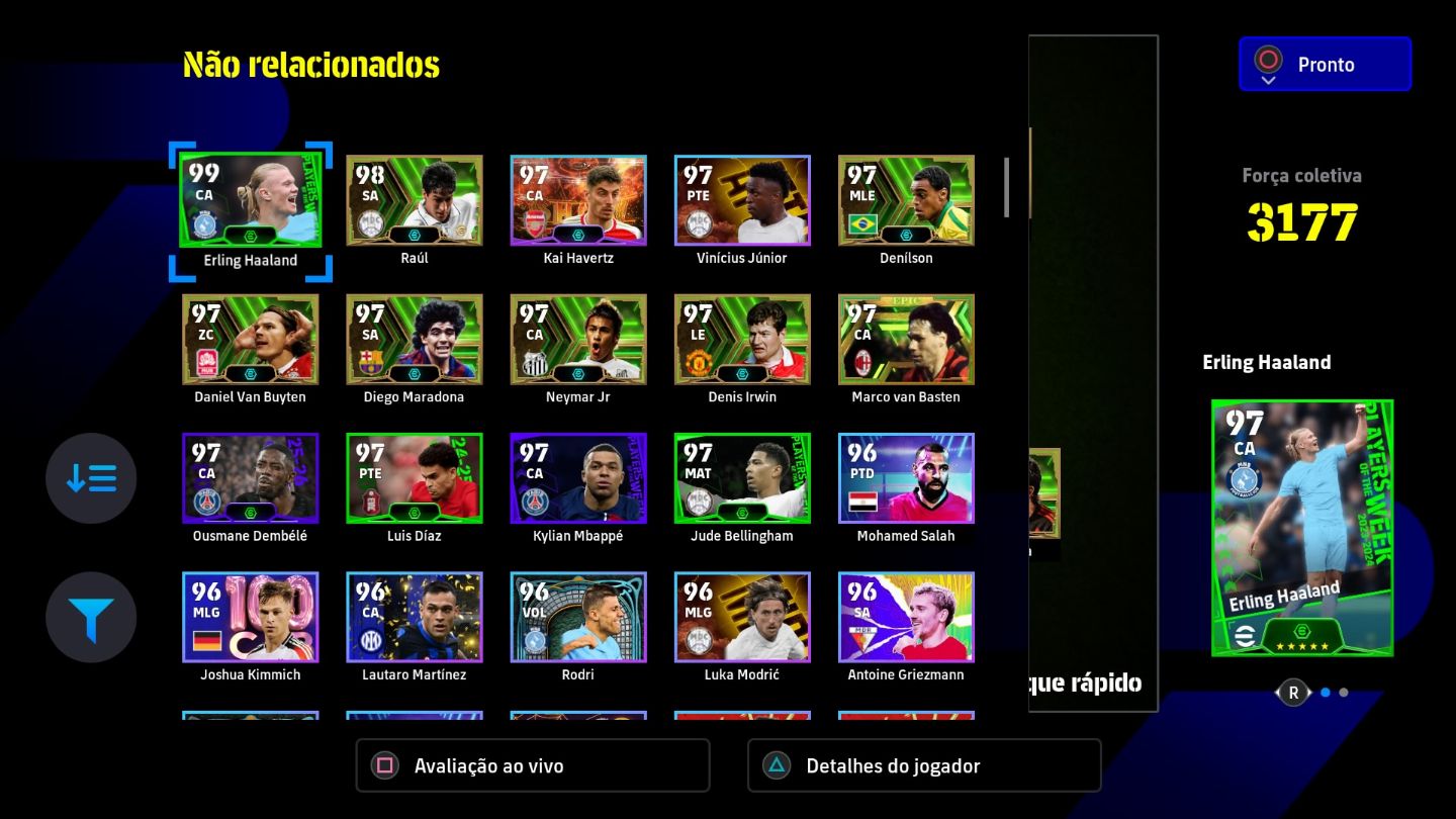 Conta para PS4/PS5 Força 3177