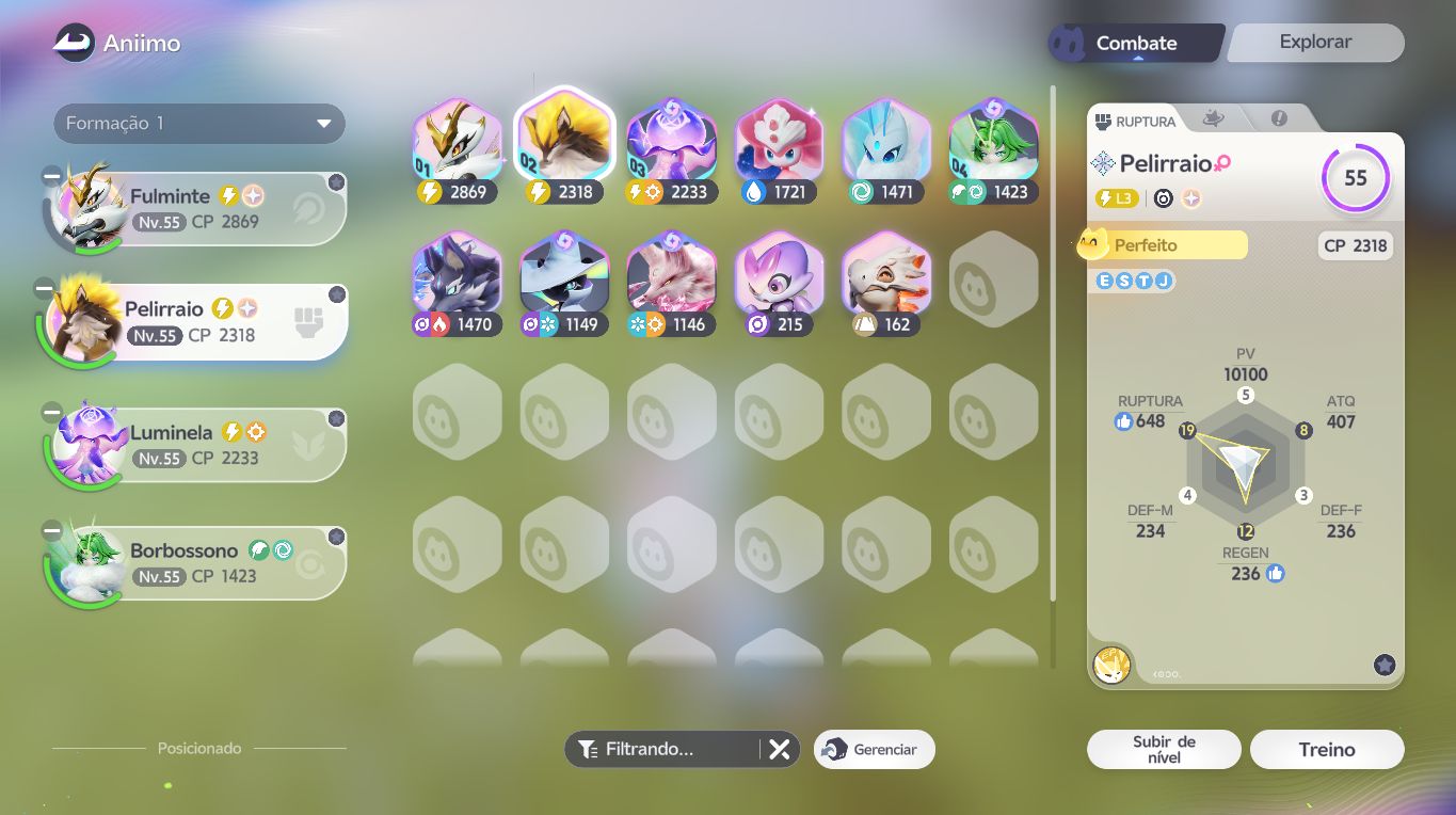 ANIIMO 6 PRISMANAS + TIME FULLMINTE + IRISALIS | CONTA LEVEL 52