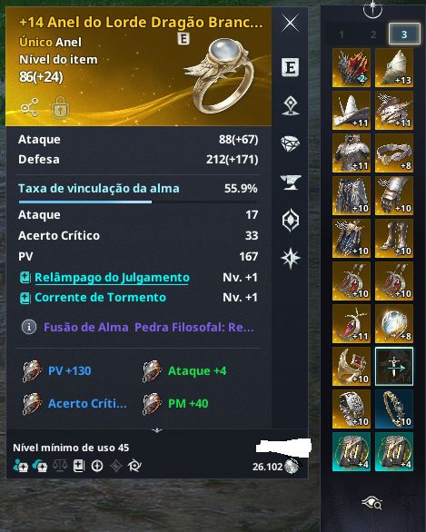Aion 2 conta Healer, 2736GS 130k CP Siel/Elyos Valor Negociavel