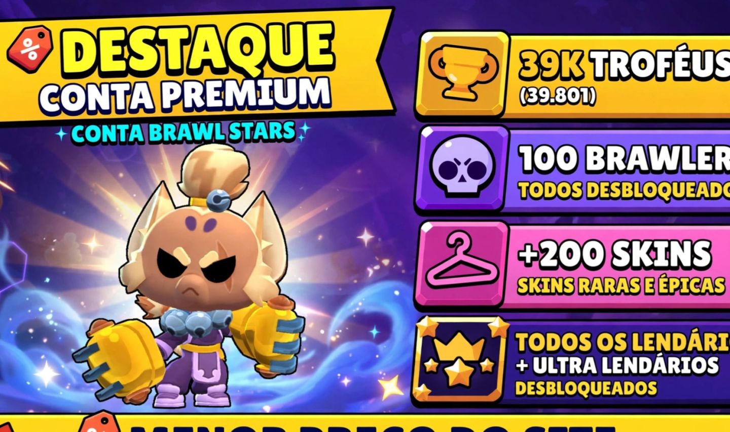 CONTA BRAW STARS ANTIGA!