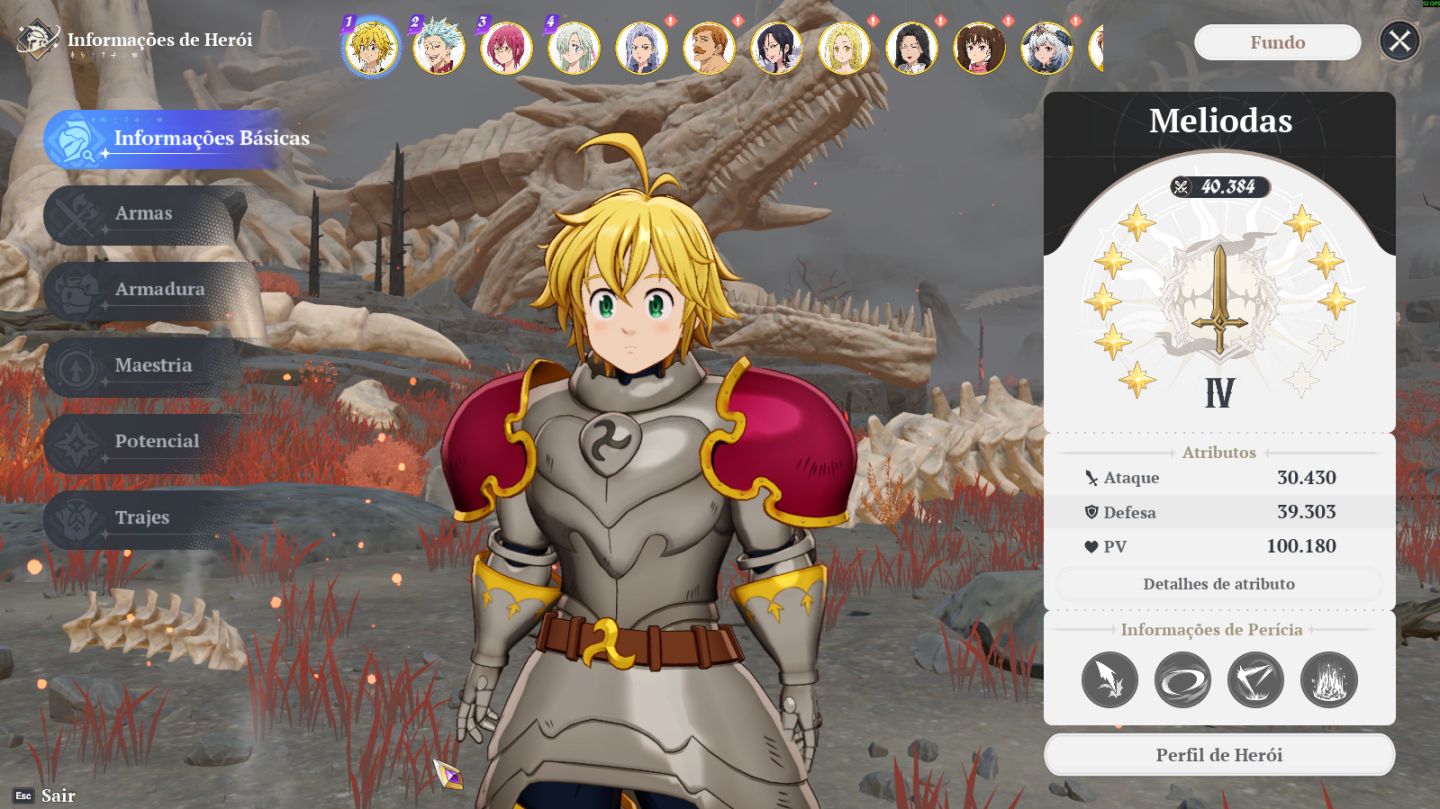 Conta 7DS ORIGIN : FULL ENDGAME, CONTA COMPETITIVA, COM TODOS OS PETS +