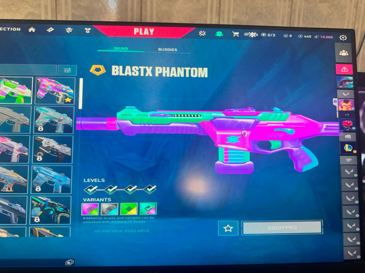 CONTA VALORANT DIAMANTE 2 + SKINS TOP (ELDERFLAME, PRIME, GLITCHPOP)