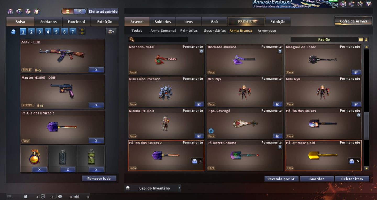 CONTA CROSSFIRE AL COM MUITOS MN RAROS!!!