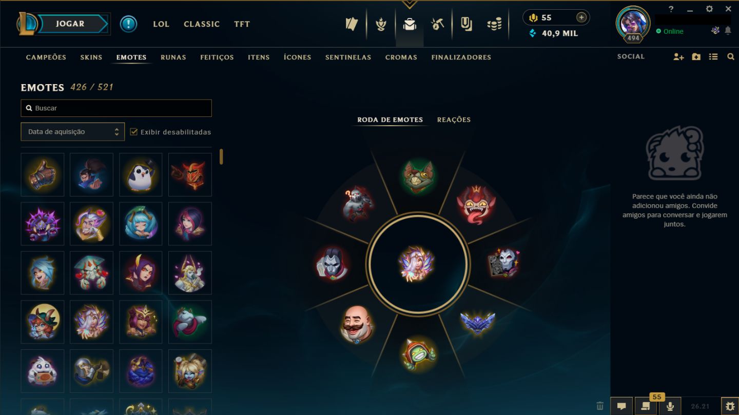 Conta Esmeralda - 556 Skin