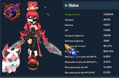 CONTA GRAND CHASE CLASSIC FULL VOID | AZIN 8.0 | ZERO 7.6 | 18+ CHARS 1KK+