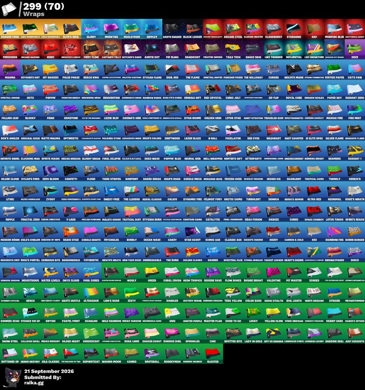 FORTNITE FULL ACESSO | 394 SKINS | IKONIK + GLOW + GOLD MIDAS | 239 DANÇAS |