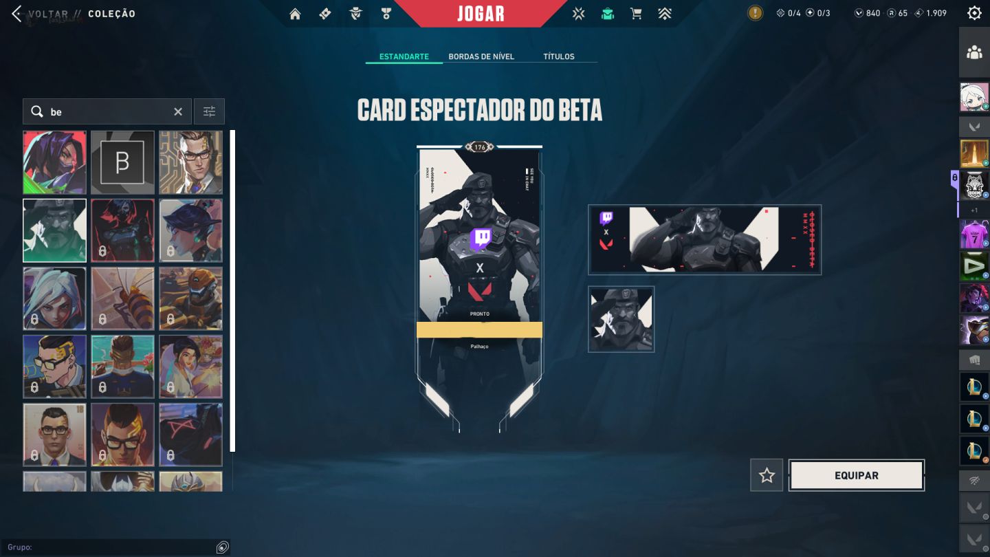 Conta Valorant BETA BR | Champions 2022 + Skins Raras | Full Acesso